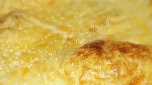 ШАГ 10. омлет в духовке с молоком