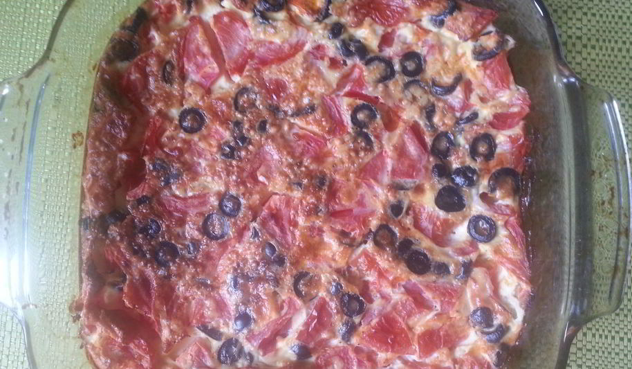 Рецепт омлет в духовке с мукой