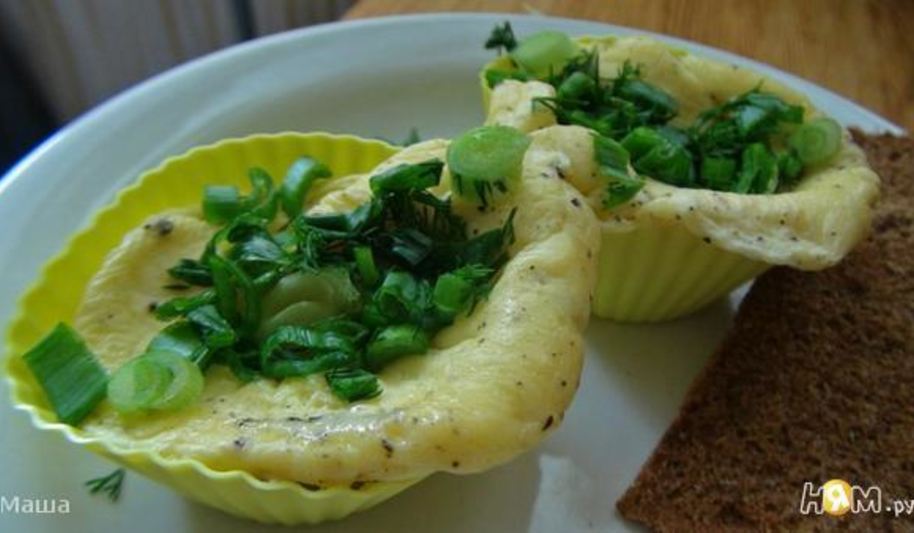 Рецепт омлет в микроволновке