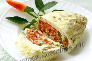 Омлет в пакете