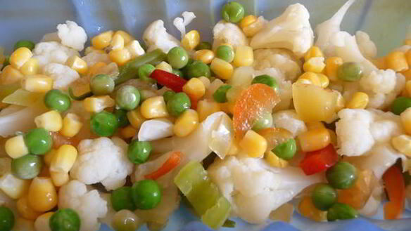 ШАГ 5. омлет весеннее настроение