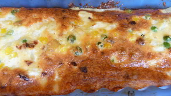 ШАГ 7. омлет весеннее настроение