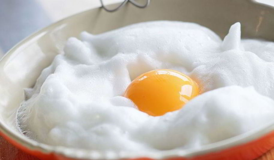 Рецепт омлет, взбитый в пену