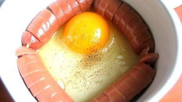 ШАГ 7. омлетный цветочек под сыром джюгас