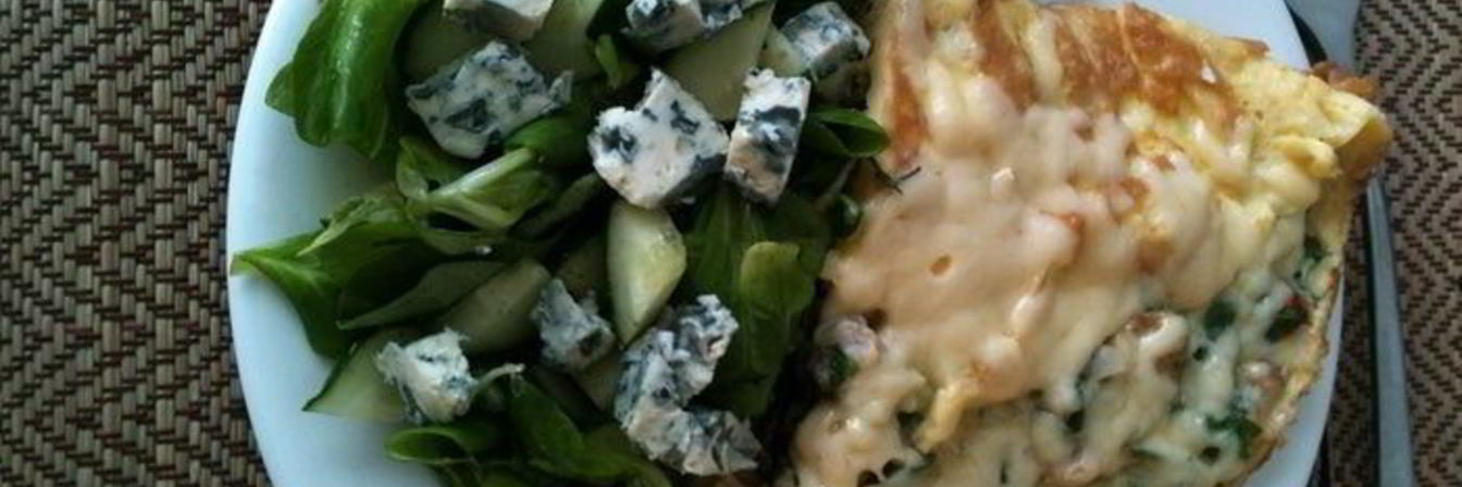 Субботний завтрак — омлет с начинкой