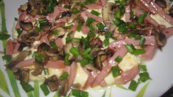 ШАГ 5. сырный омлет