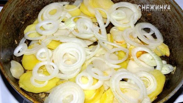 ШАГ 3. тортилья запеченная — испанский омлет