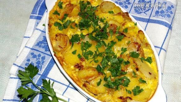 ШАГ 7. тортилья запеченная — испанский омлет