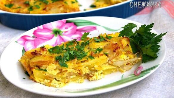 ШАГ 8. тортилья запеченная — испанский омлет