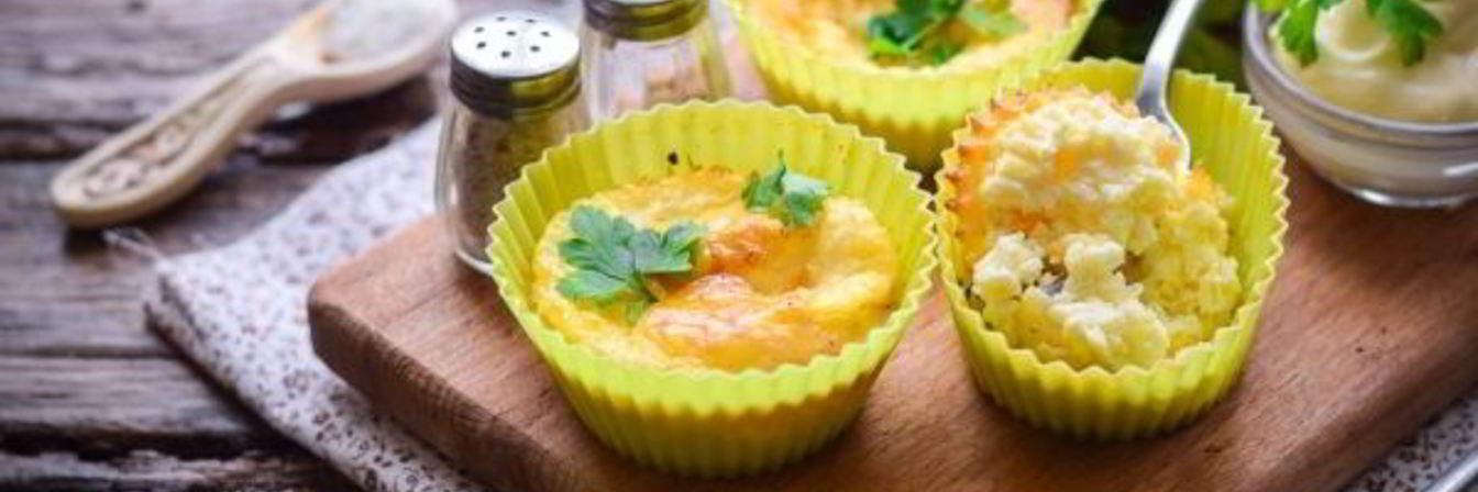 Воздушный омлет в духовке