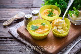 Воздушный омлет в духовке