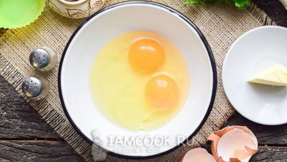 ШАГ 4. воздушный омлет в духовке