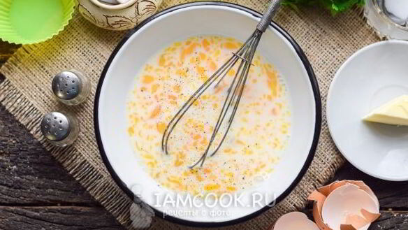 ШАГ 6. воздушный омлет в духовке