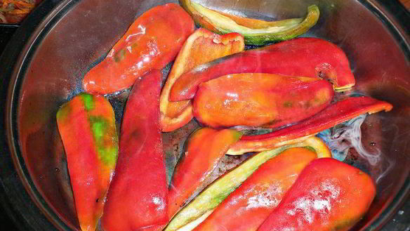 ШАГ 5. овощной террин в томатном желе