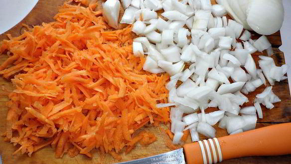 ШАГ 6. овощной террин в томатном желе