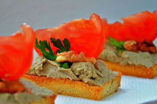 Баклажановый паштет