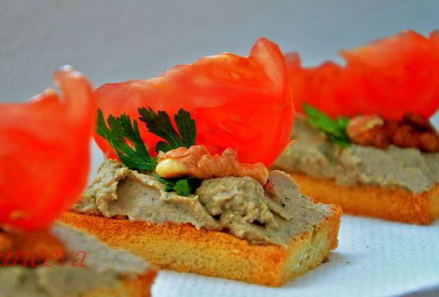 Баклажановый паштет