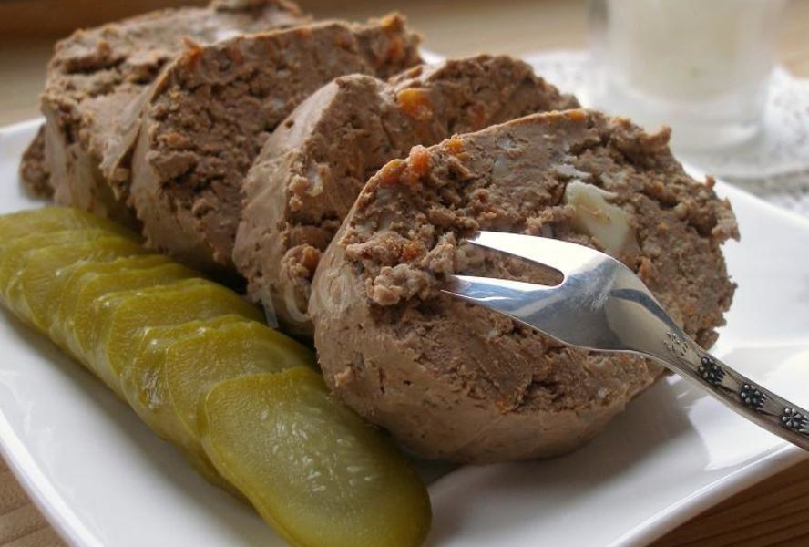 Домашний паштет печеночный