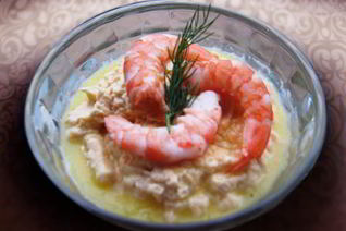 Ирландский паштет из креветок