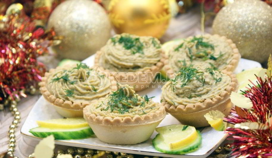 Рецепт куриный паштет с грибами