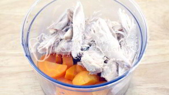 ШАГ 5. куриный паштет с грибами