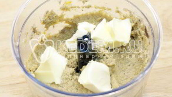 ШАГ 7. куриный паштет с грибами