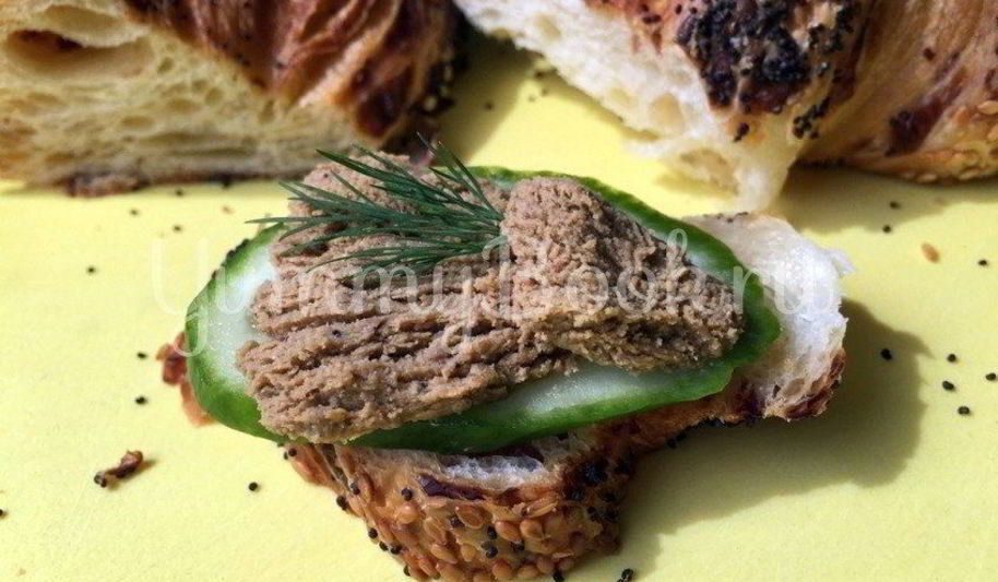 Рецепт куриный печеночный паштет на молоке