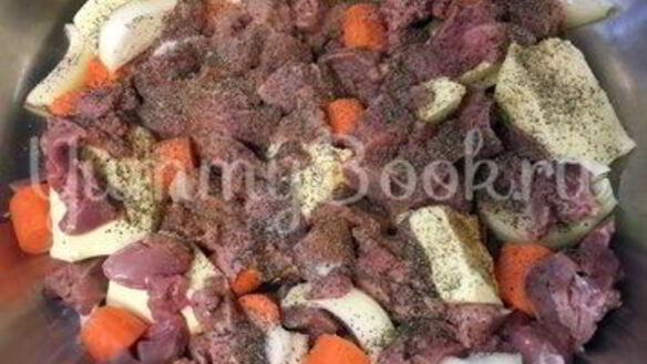 ШАГ 2. куриный печеночный паштет на молоке