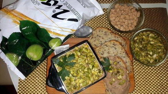 ШАГ 6. нежный паштет с отрубями