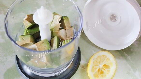 ШАГ 5. паштет из авокадо