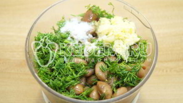 ШАГ 4. паштет из белой фасоли