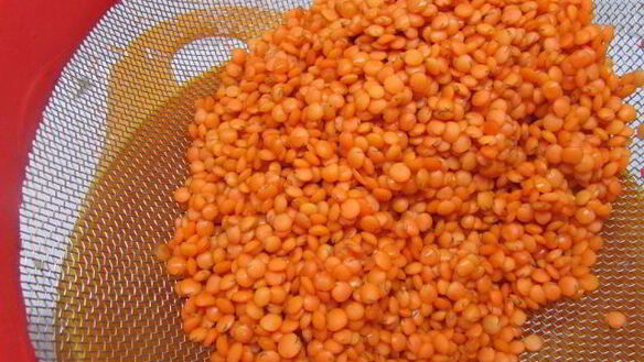 ШАГ 2. паштет из чечевицы с курагой