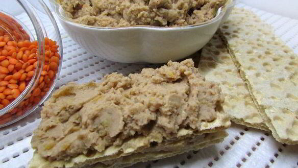 ШАГ 6. паштет из чечевицы с курагой