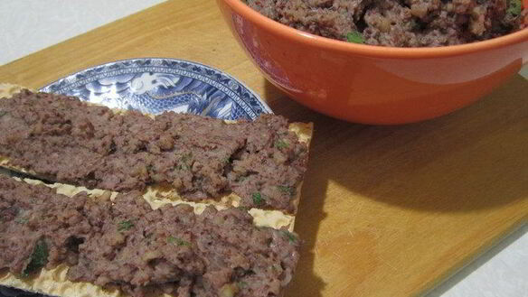 ШАГ 6. паштет из фасоли с булгуром