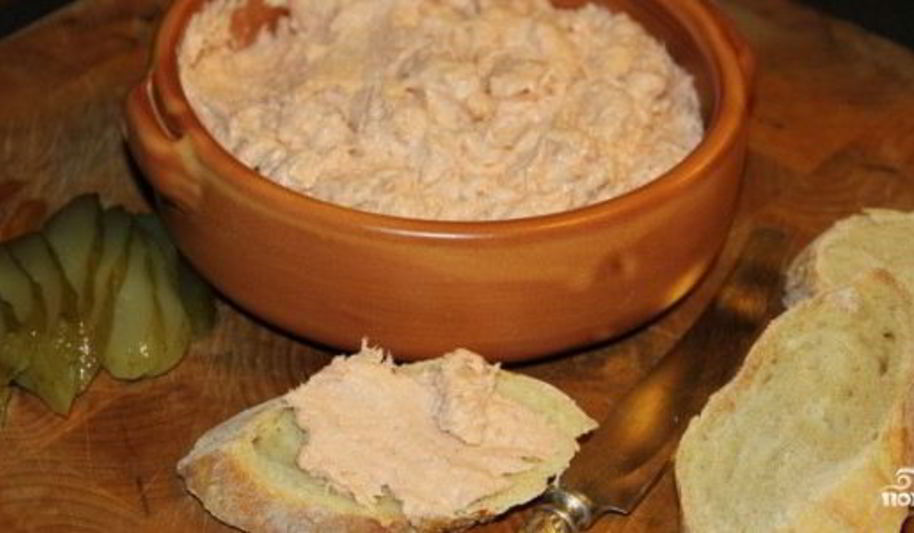 Рецепт паштет из горбуши