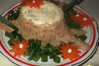 Паштет из говяжьей печени по-польски