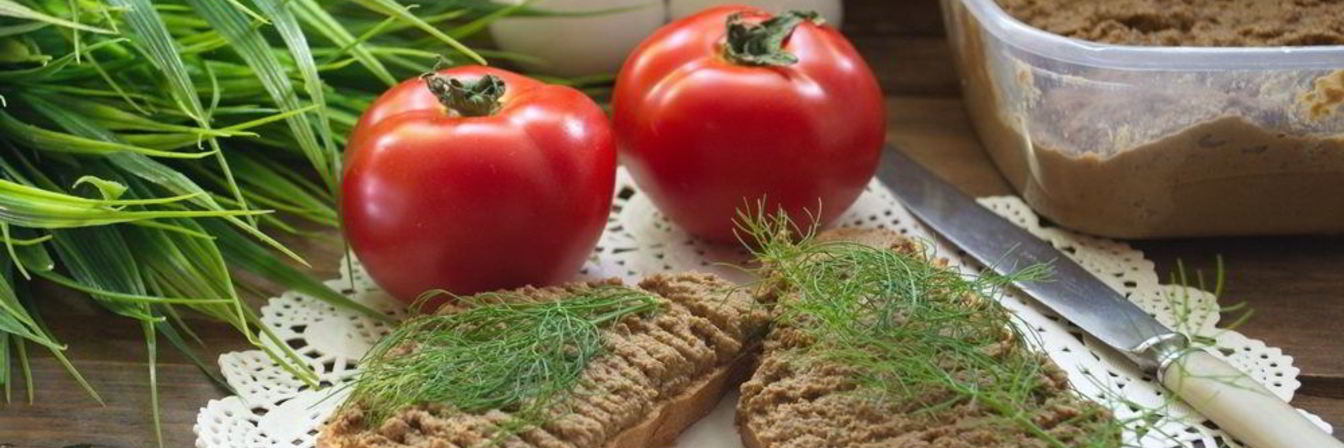 Паштет из говяжьей печени