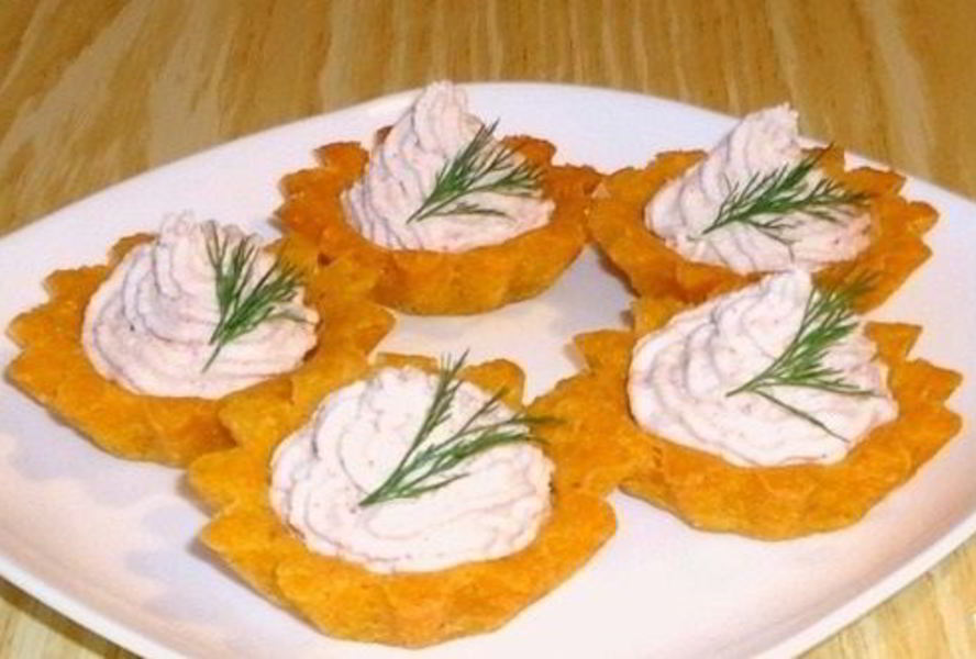 Паштет из крабовых палочек