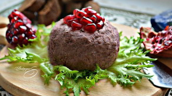 ШАГ 6. паштет из красной фасоли с гранатом