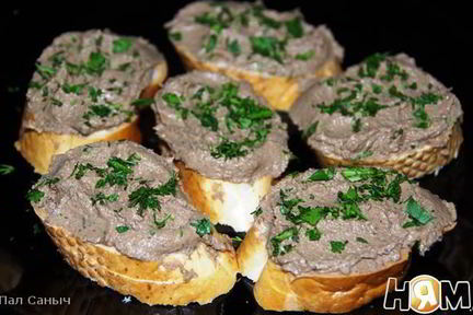 Паштет из кролика с черносливом