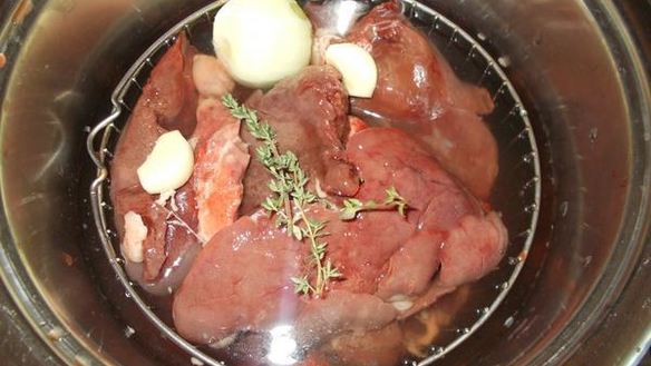 ШАГ 3. паштет из кролика с черносливом