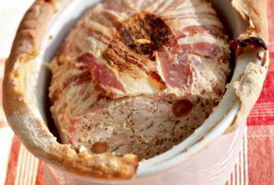 Паштет из кролика с изюмом