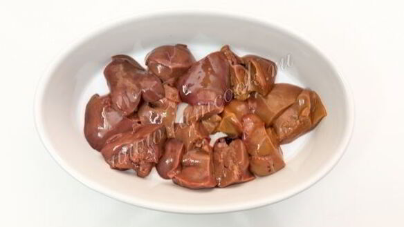 ШАГ 3. паштет из куриной печени с овощами