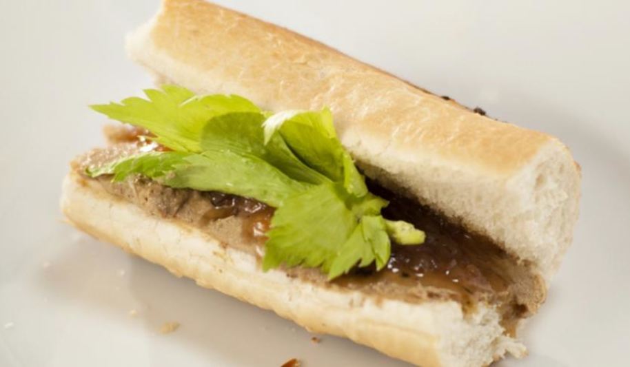 Рецепт паштет из куриной печенки с луковым конфитюром