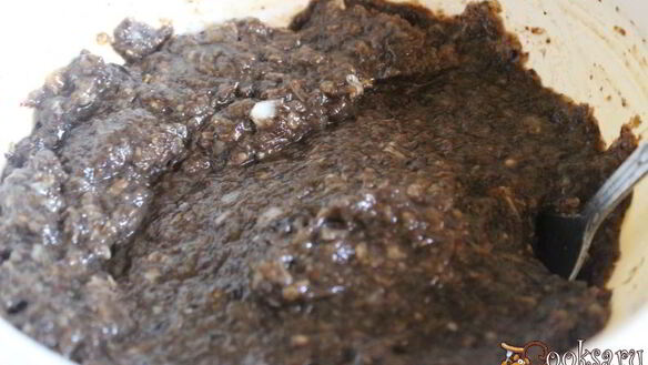 ШАГ 4. паштет из лесных грибов с гречневыми хлопьями