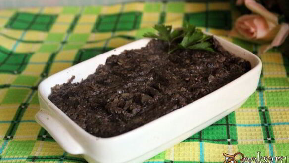 ШАГ 7. паштет из лесных грибов с гречневыми хлопьями