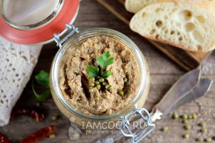 Паштет из маша с грибами