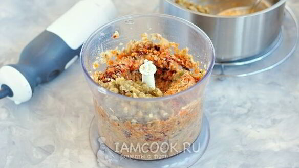 ШАГ 7. паштет из маша с грибами