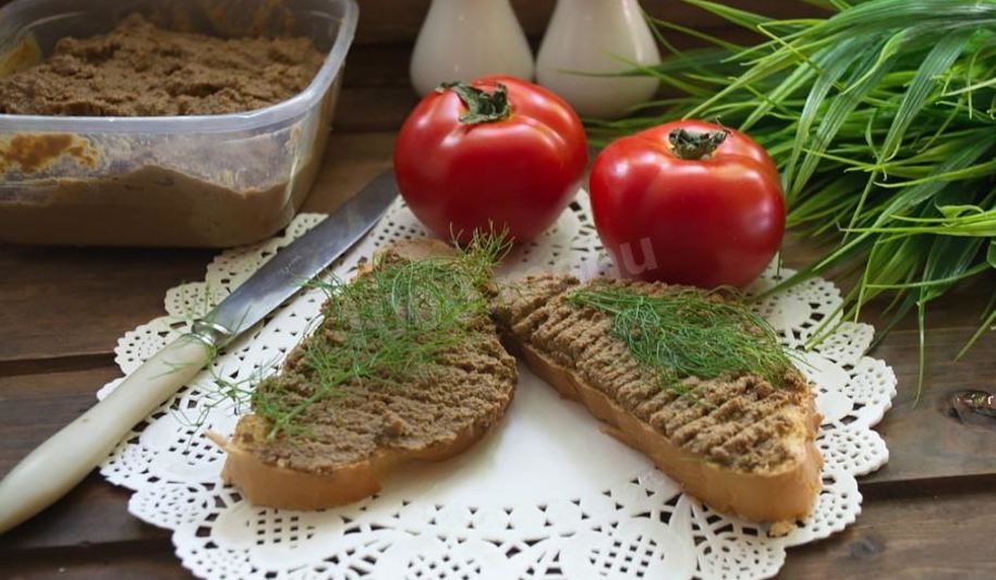 Рецепт паштет из печени говяжьей с морковью