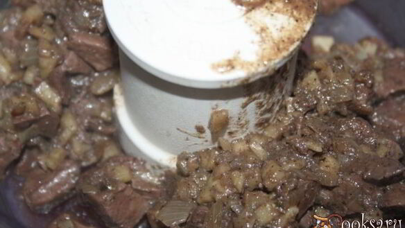 ШАГ 4. паштет из печени индейки с корнем сельдерея и вином